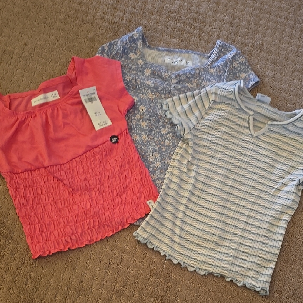 Set of Three Girls' Summer Tops Size 5/6